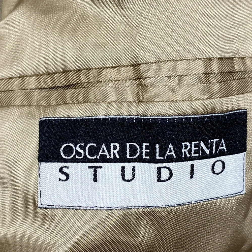 Oscar De La‎ Renta Studio Blazer Mens 40R Wool Sport Coat Two Button Classic